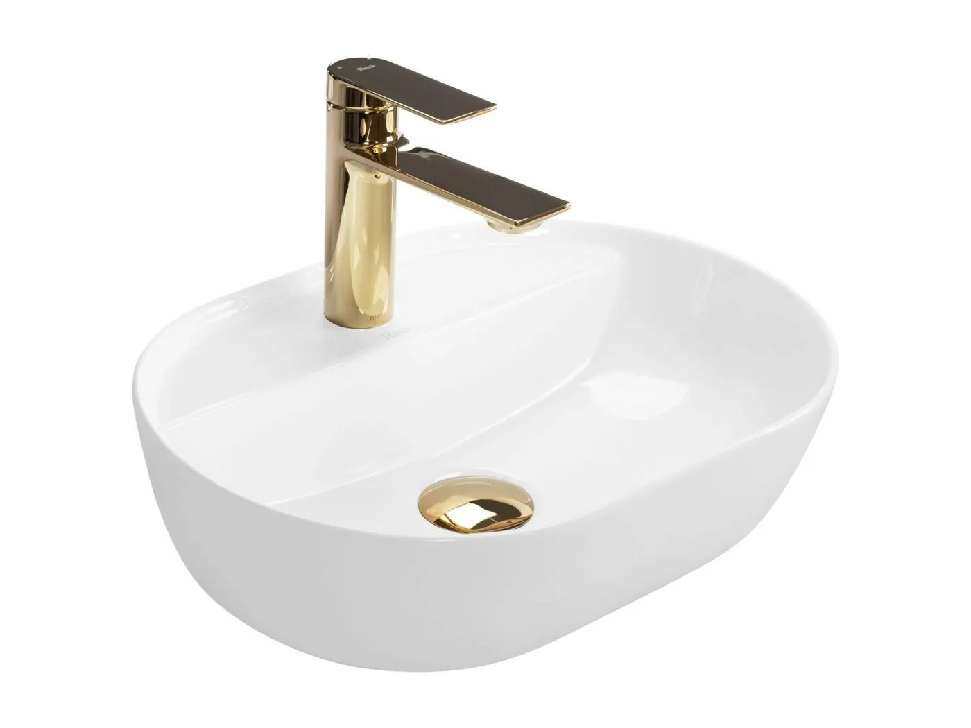 Aufsatzwaschbecken Rea Aura 42 White