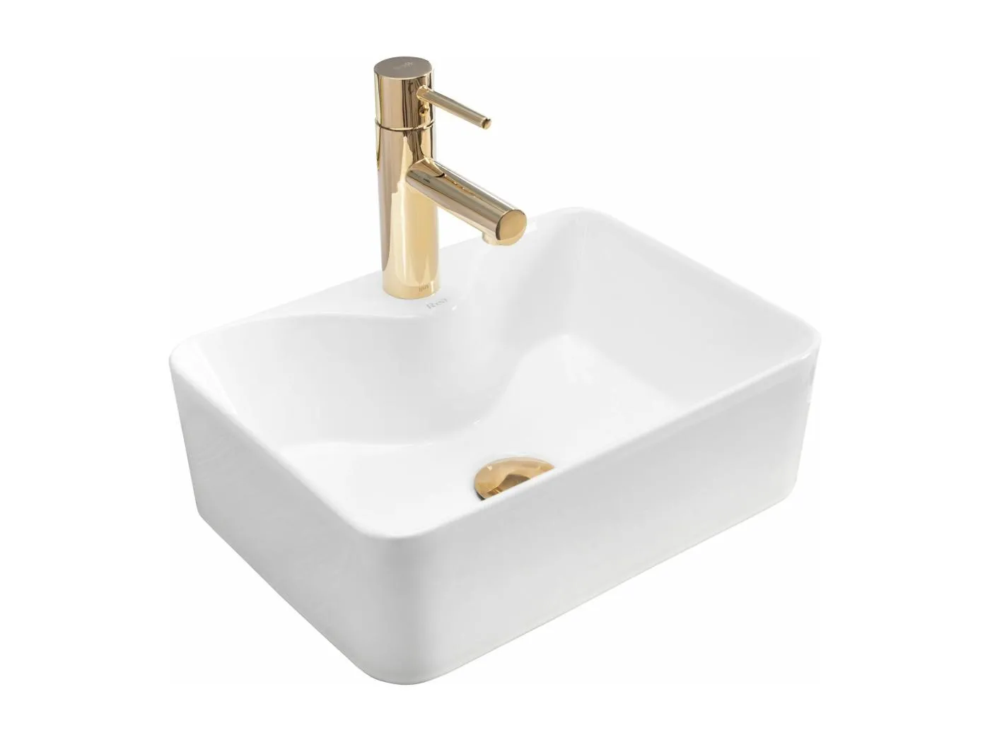 Aufsatzwaschbecken Rea Kelly Mini White