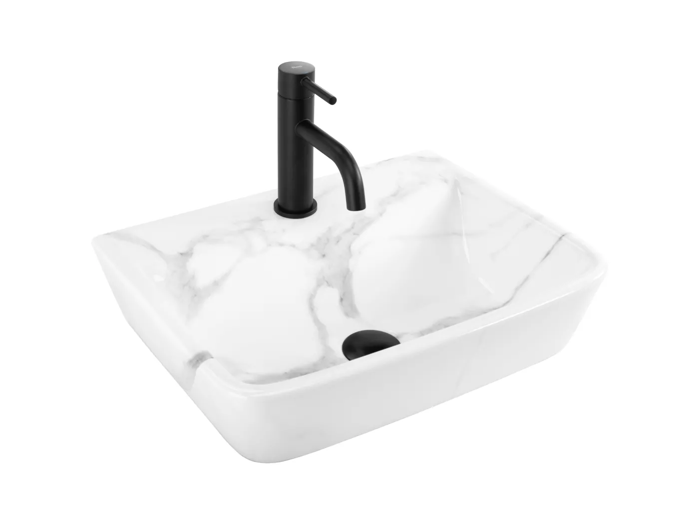 Aufsatzwaschbecken Rea Altea Cloudy Grey