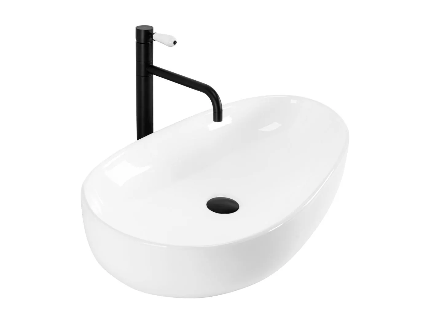 Aufsatzwaschbecken Rea Sandra White