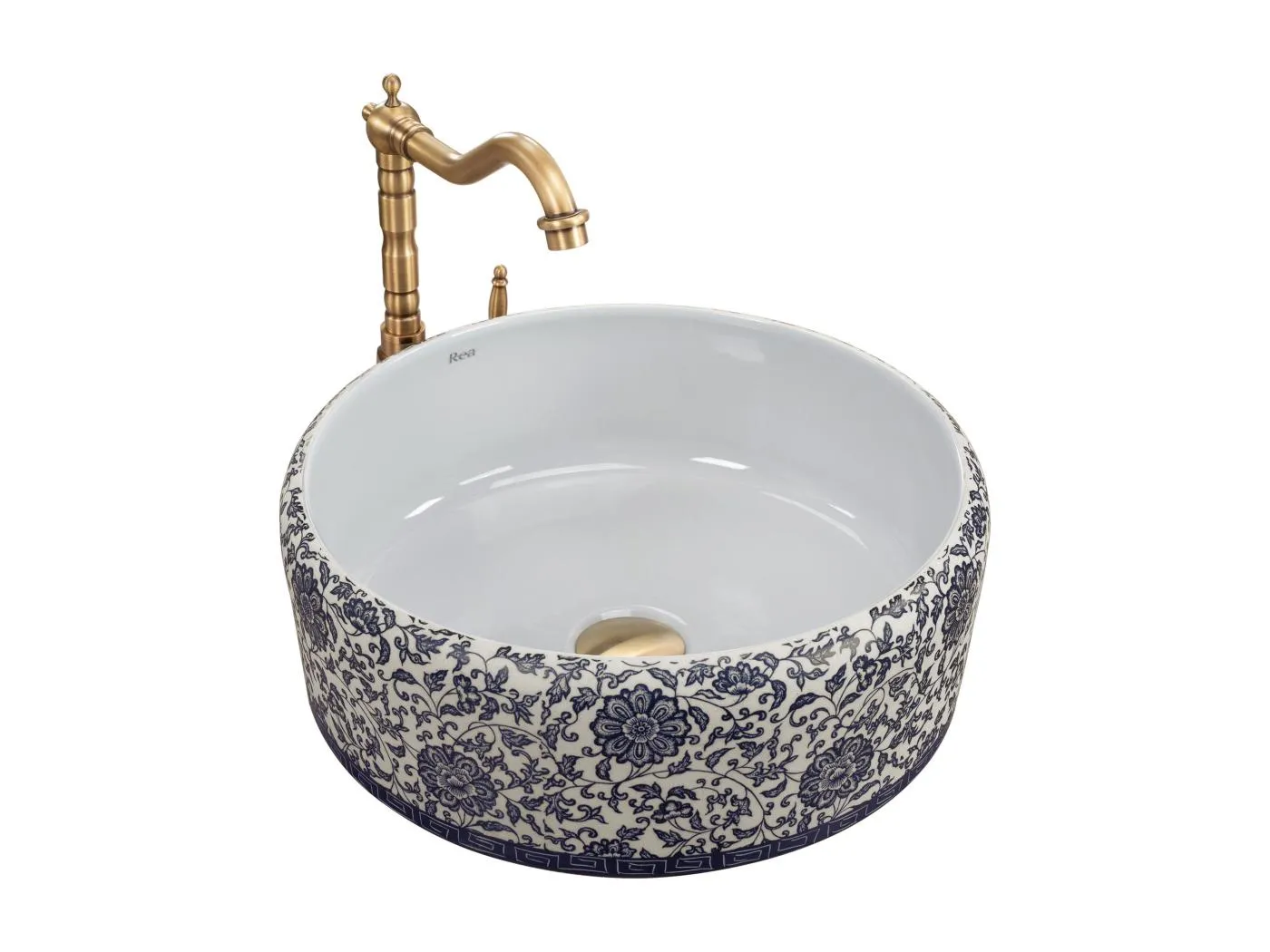 Aufsatzwaschbecken Rea Florisa White