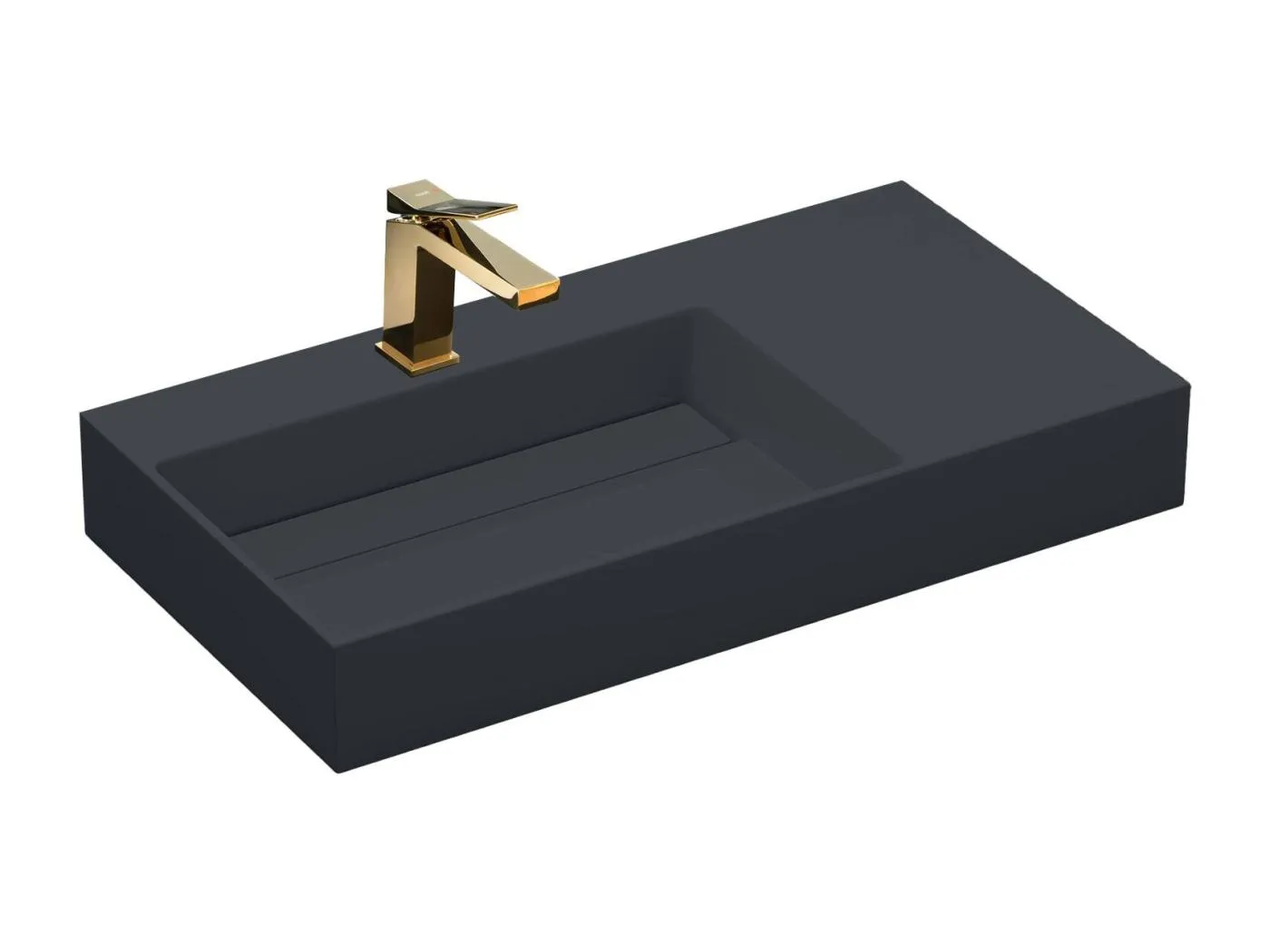 Waschbecken Konglomerat Rea Archi 75 Grey