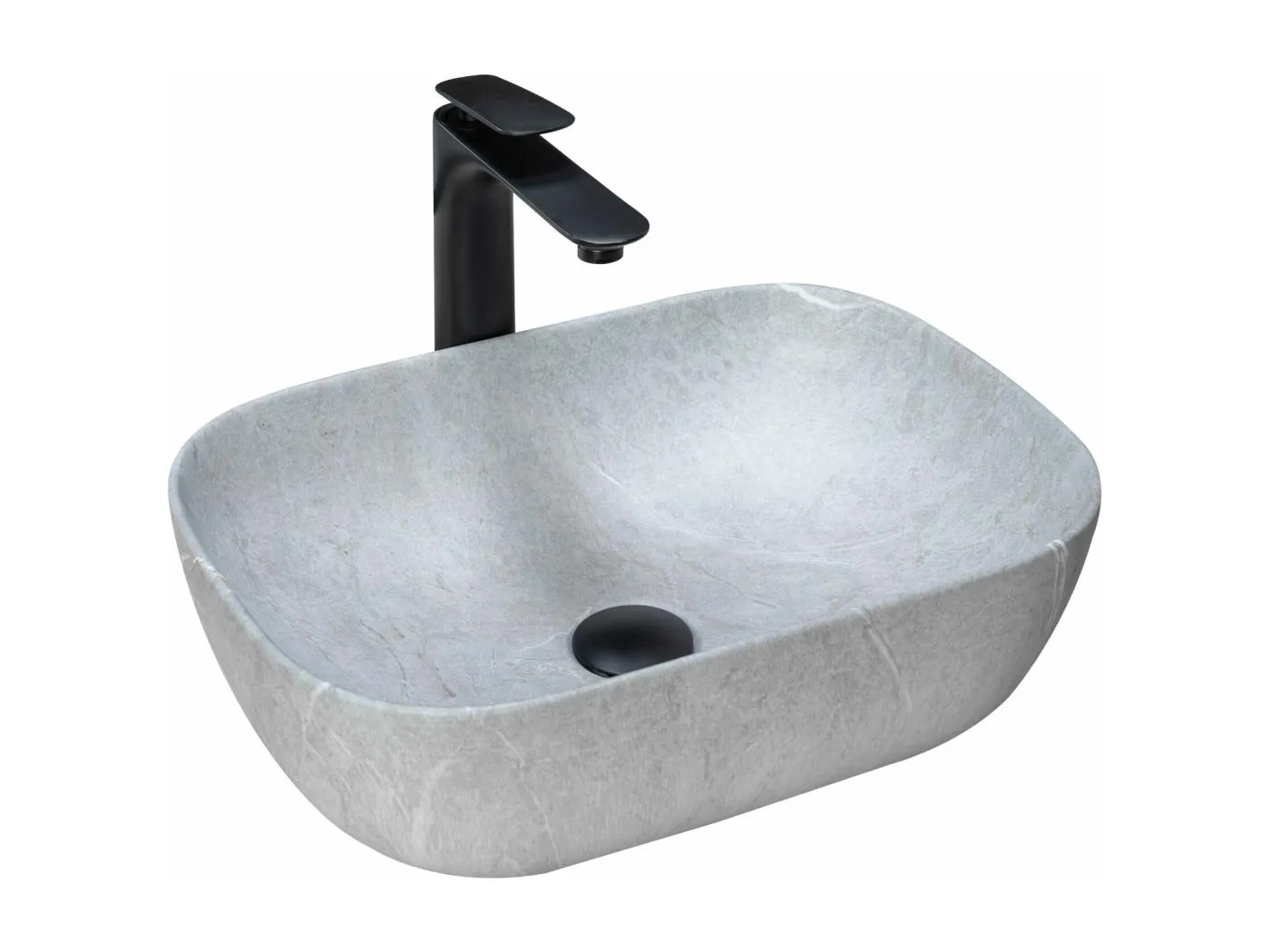Aufsatzwaschbecken Rea Livia Grey