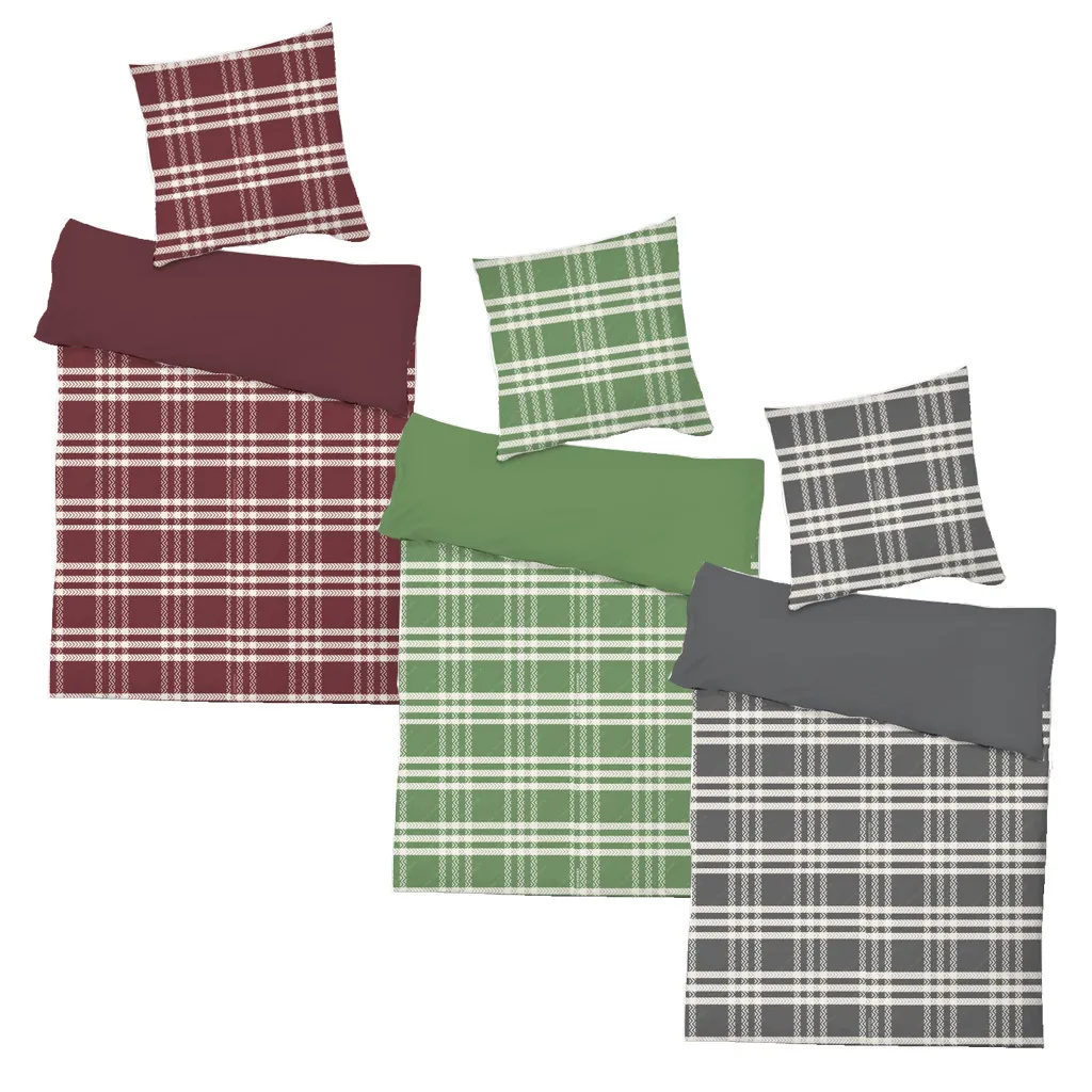 Bettwäsche CASHMERE TOUCH KARO 588117