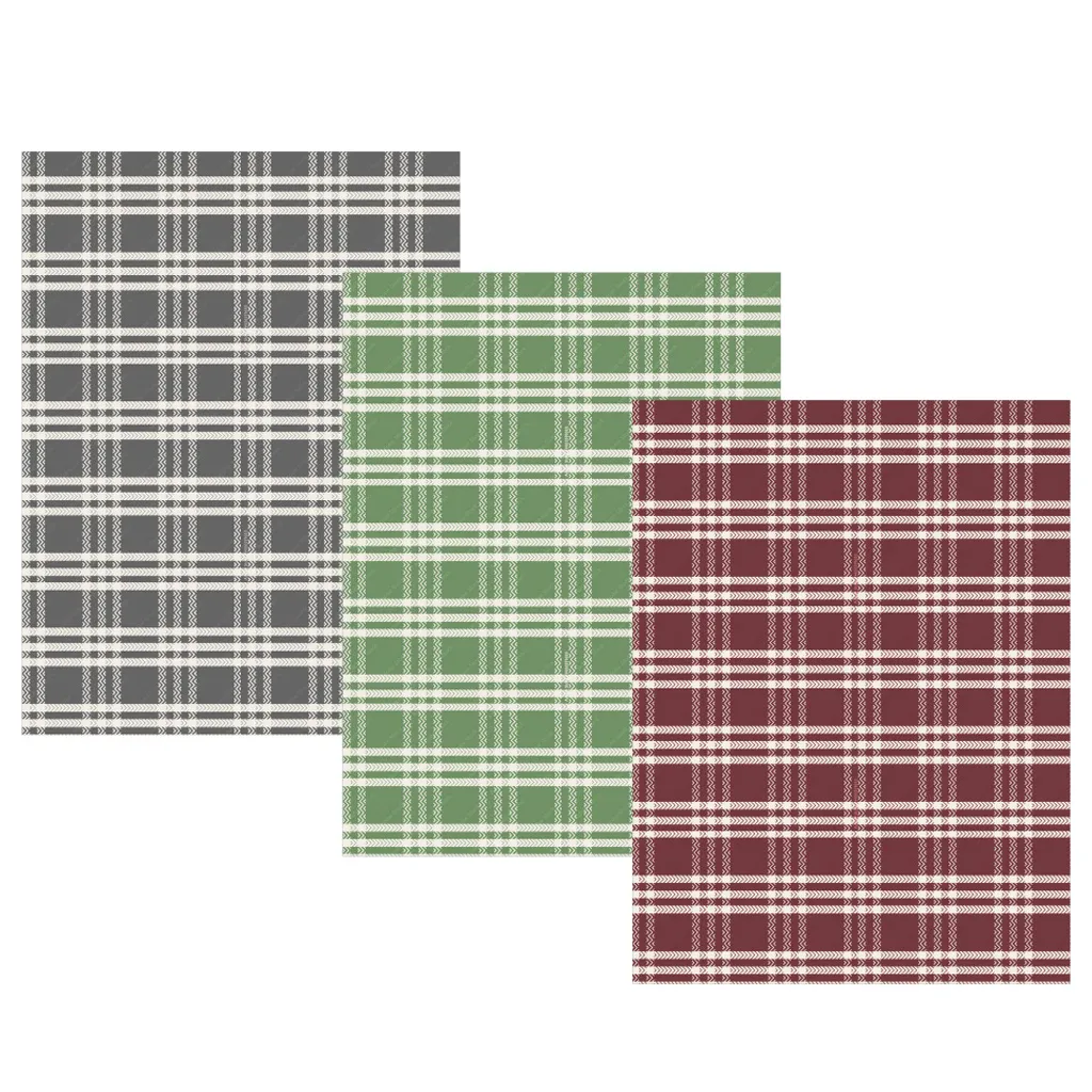 Decke FLANELL KARO 588131