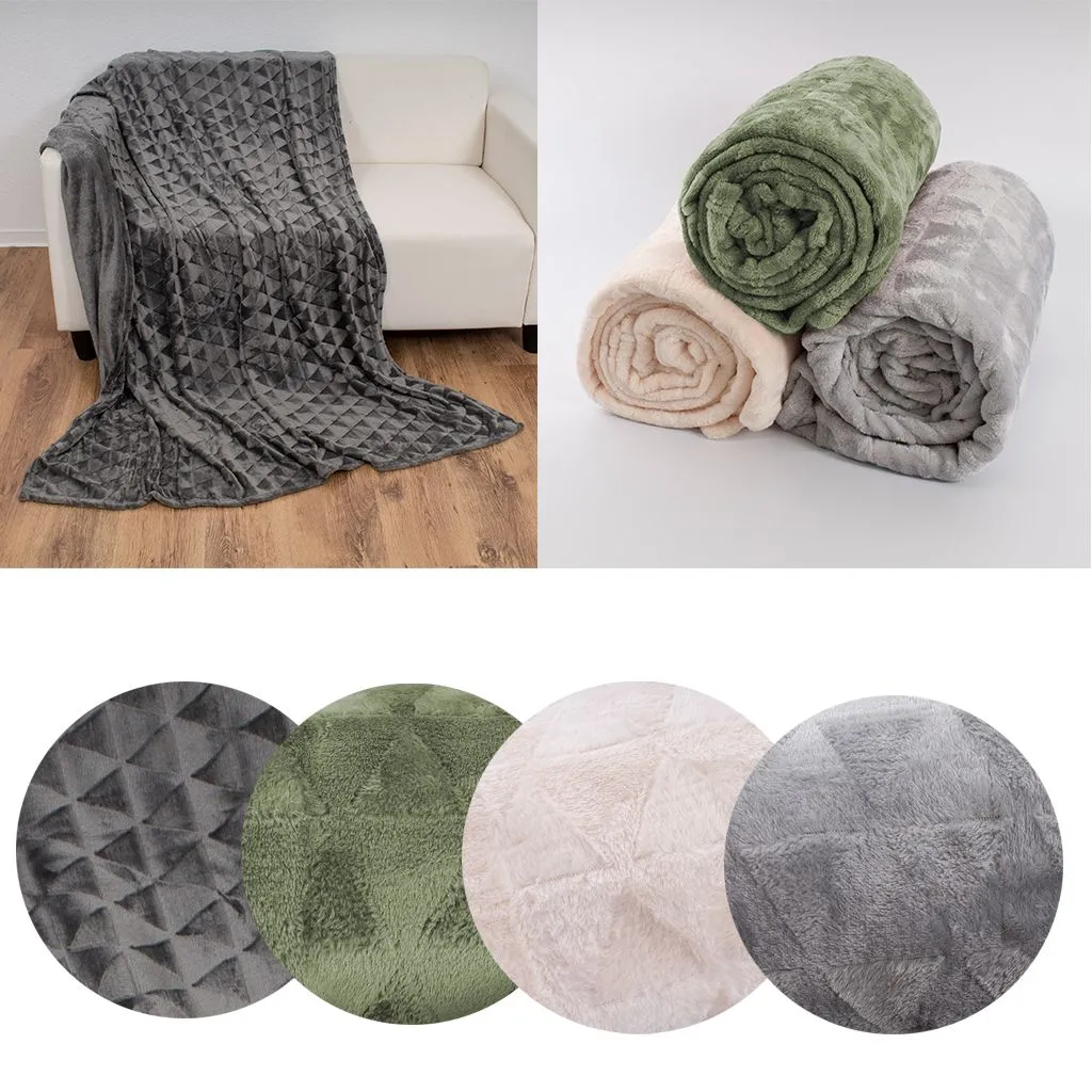 Decke FLANELL TRIANGEL 600132