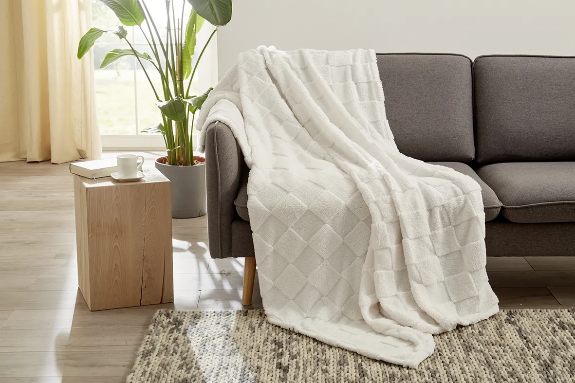 Decke FRANKA weiss 606359