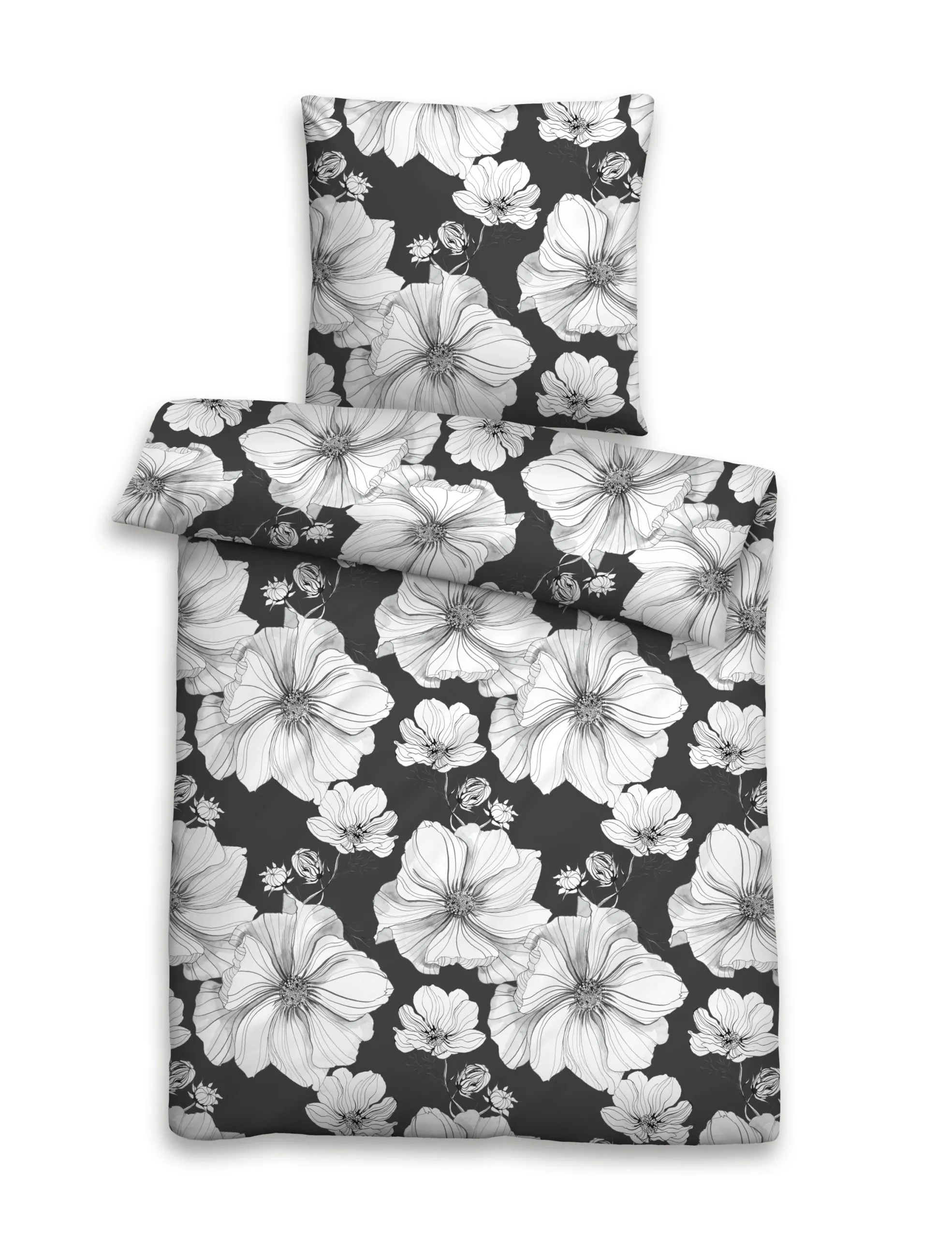 Bettwäsche RENFORCE titanium 632341