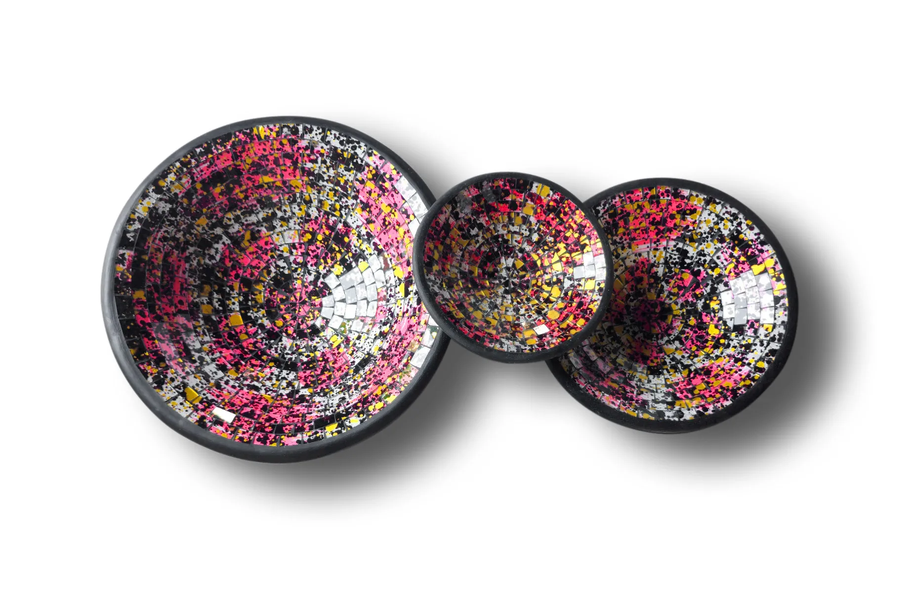 3er-Set Mosaikteller 'César'