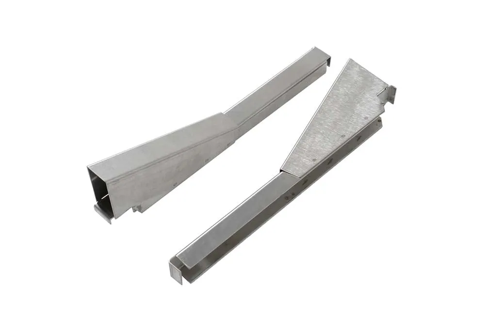 Bartscher Konsolen für Edelstahl Wandbord | BxT 9x35,5cm | Ein Paar