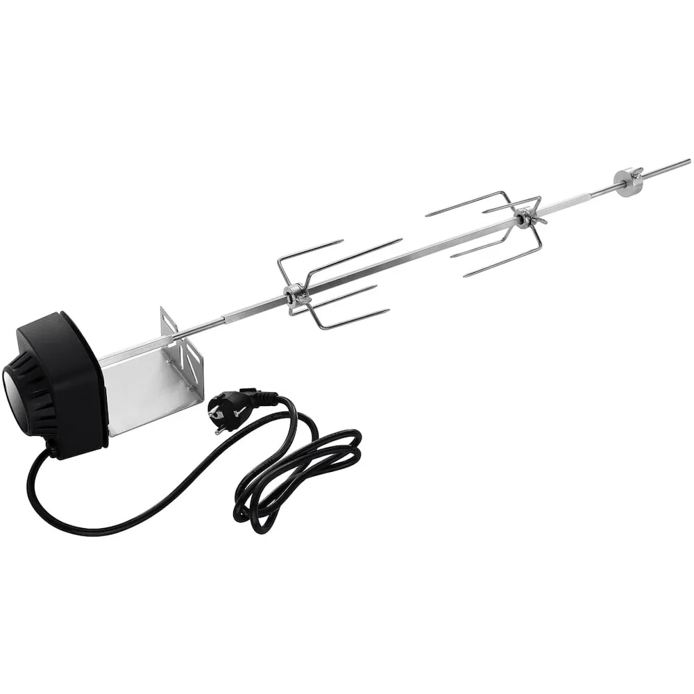 CHEFGASTRO BBQ Universal Drehspieß für Gasgrill, 920 mm