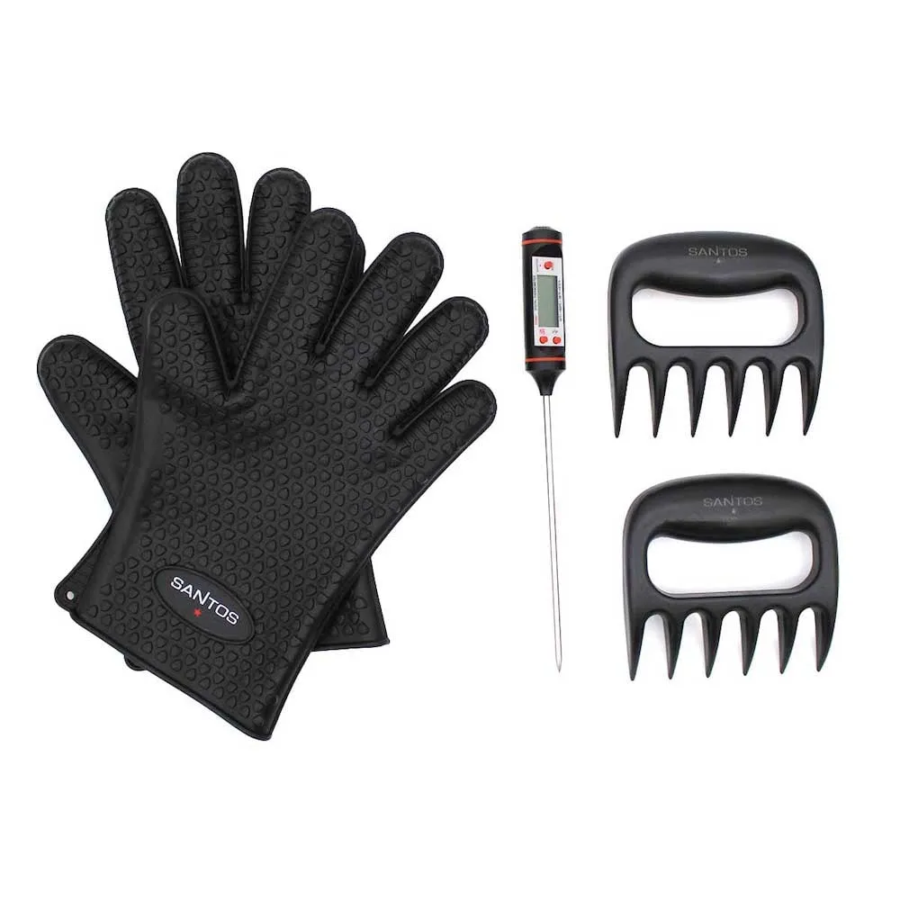 CHEFGASTRO BBQ Pulled Pork / Beef Set, 5-teilig, Fleischkrallen Set