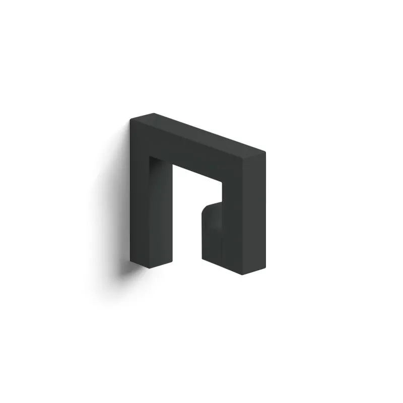 LINEABETA GRELA SCHWARZ LACKIERTER STAHL G-HÄNGER