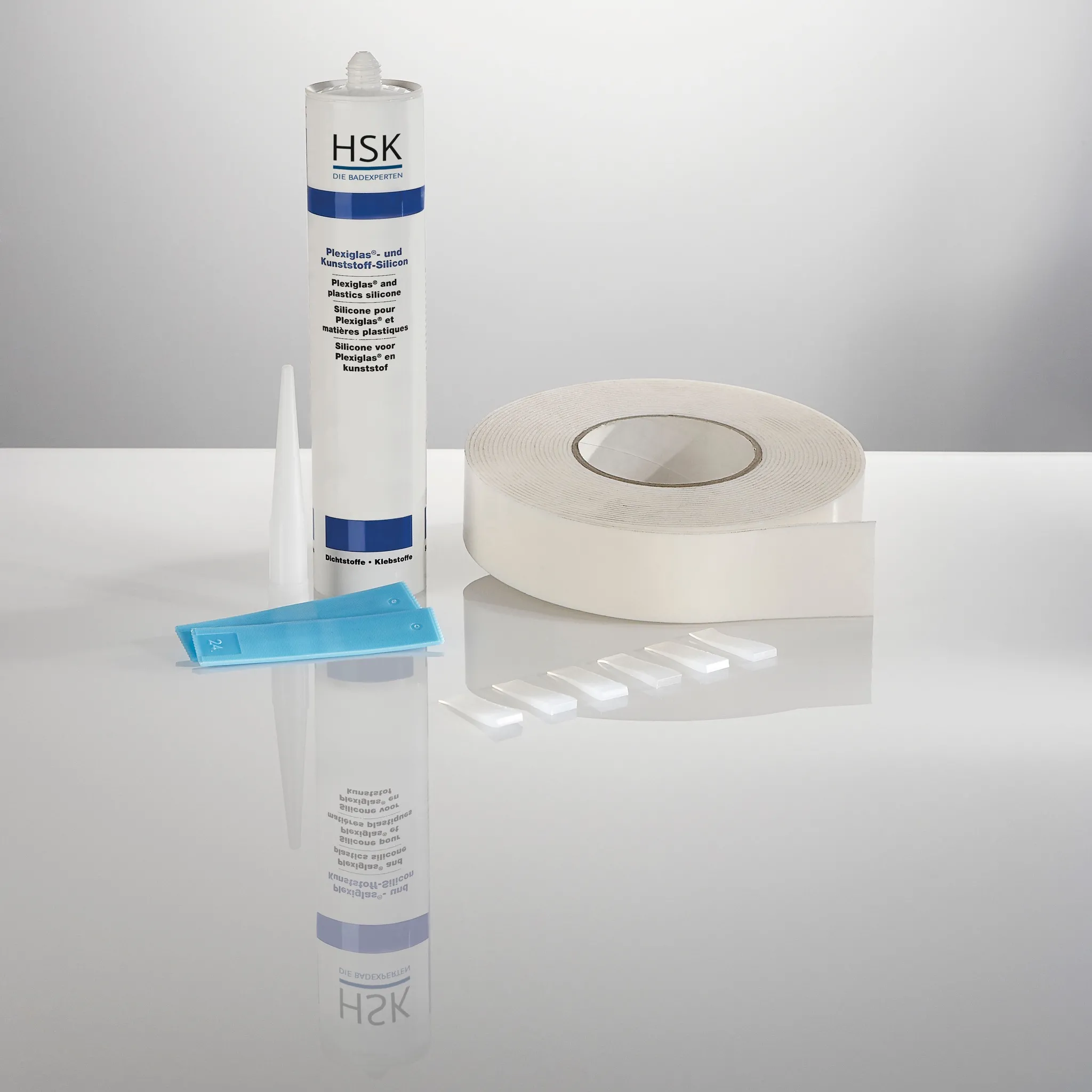 HSK Montagekit zum Kleben für Wandverkleidungssysteme für „RenoDeco“