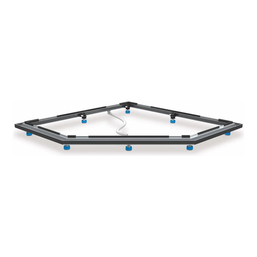 Kaldewei Montagerahmen FR 5300 FLEX für Duschwanne „Cornezza“ 95,9 × 95,9 cm