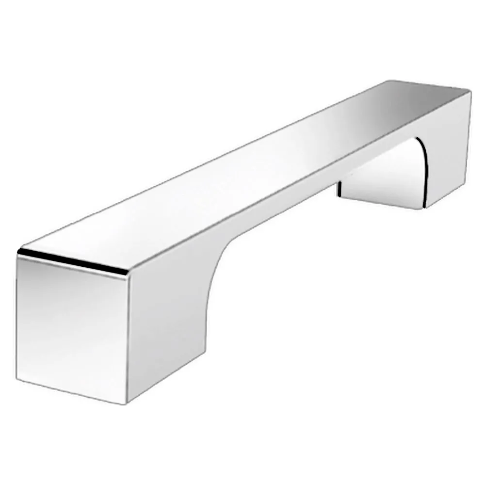 Griff-Nobler Purismus Avantgarde ASYMM CONO Typ A,einzeln,chrom