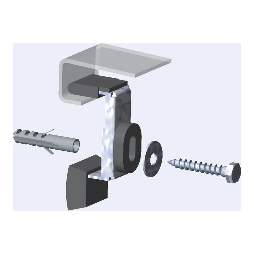 Wannenanker für Bade- und Duschwannen (2 Stück)