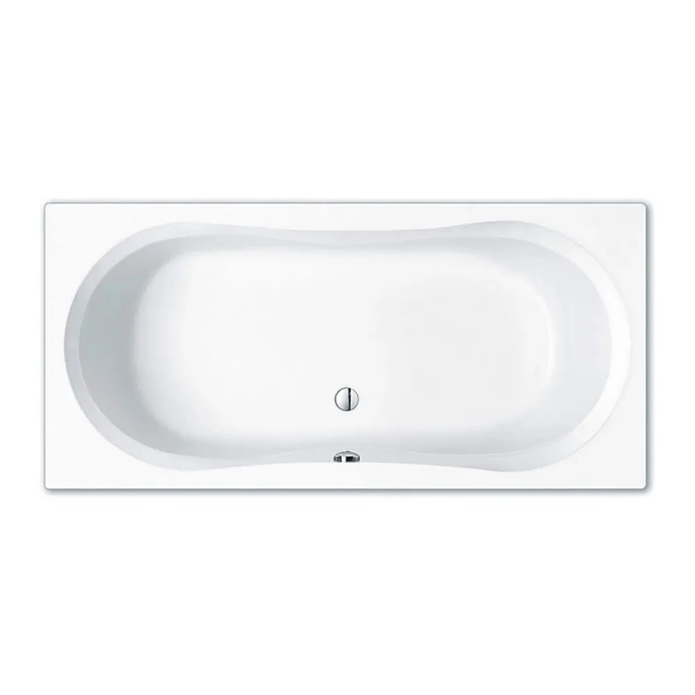 repaBAD Badewanne „Pluto“ rechteck 1800 × 800 mm in Weiß