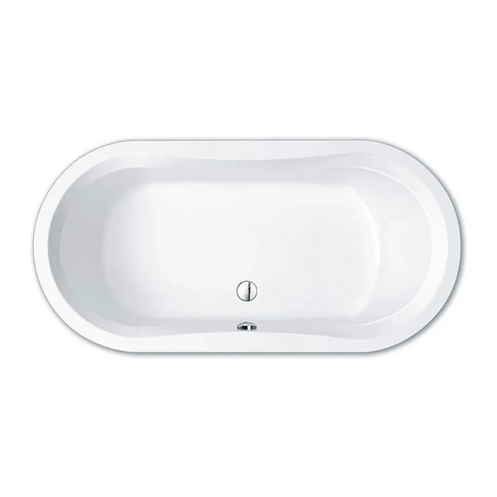 repaBAD Badewanne „Pluto“ oval 1900 × 900 mm in Weiß