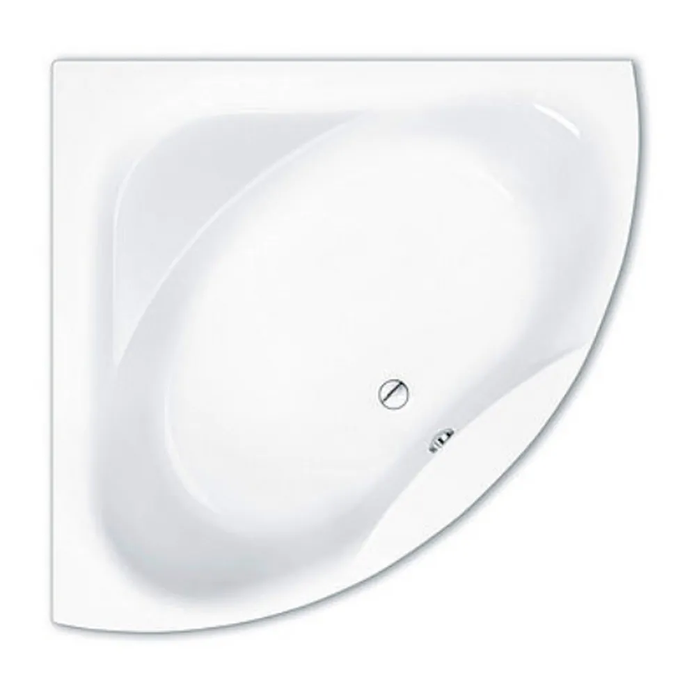 repaBAD Badewanne „Taurus“ eck 1400 × 1400 mm in Weiß