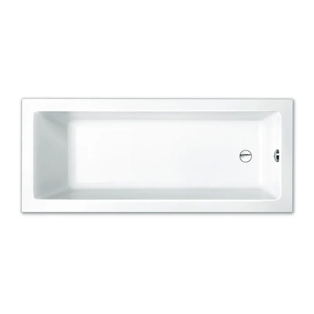 repaBAD Badewanne „Livorno Mono“ rechteck 1800 × 800 mm in Weiß