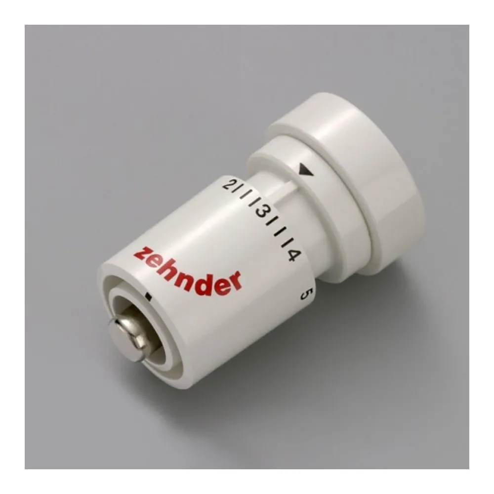 Zehnder Heizkörperthermostat mit Dehnstofffühler „DH“ in weiß