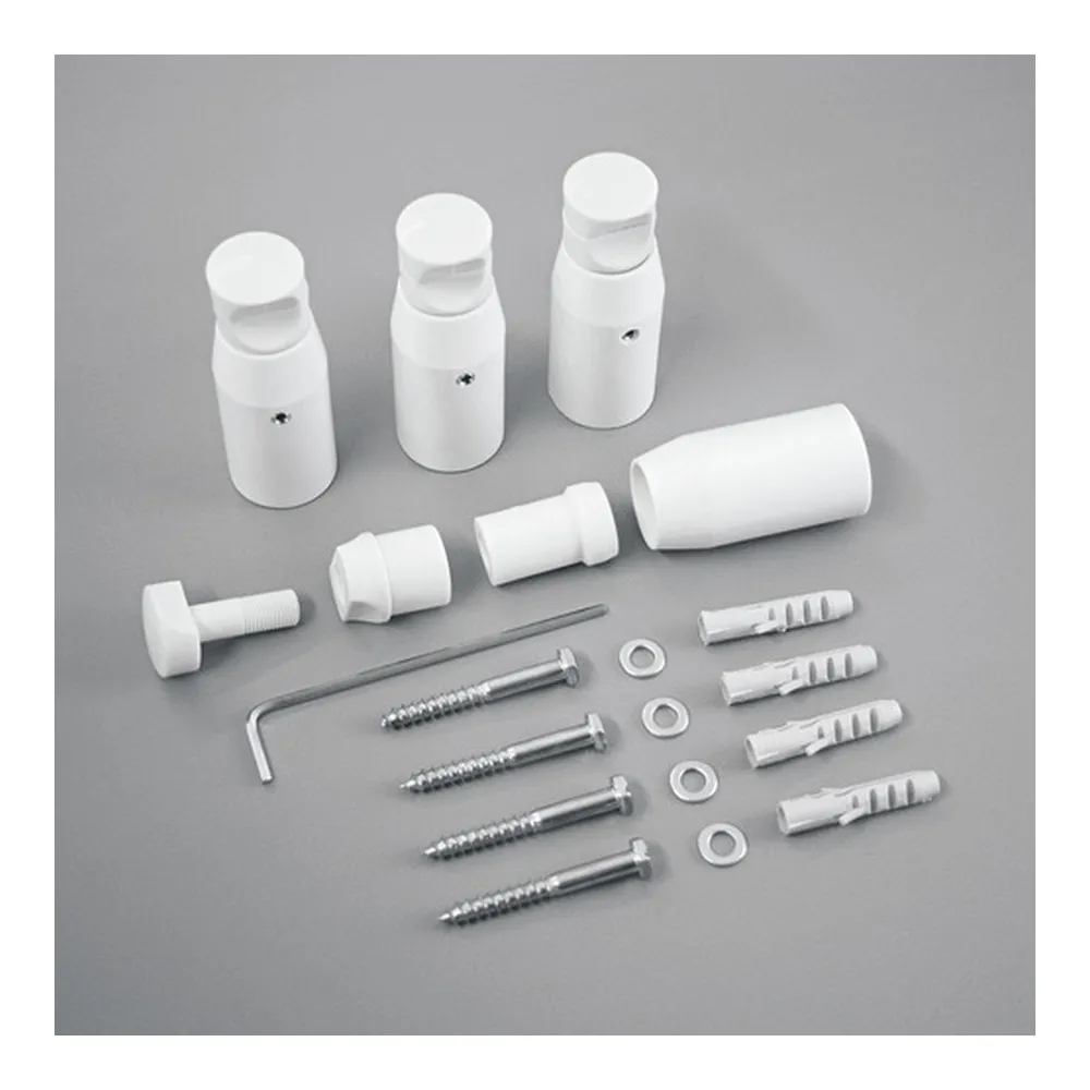 Montageset für Elektroheizkörper „Forma Spa“ in weiß