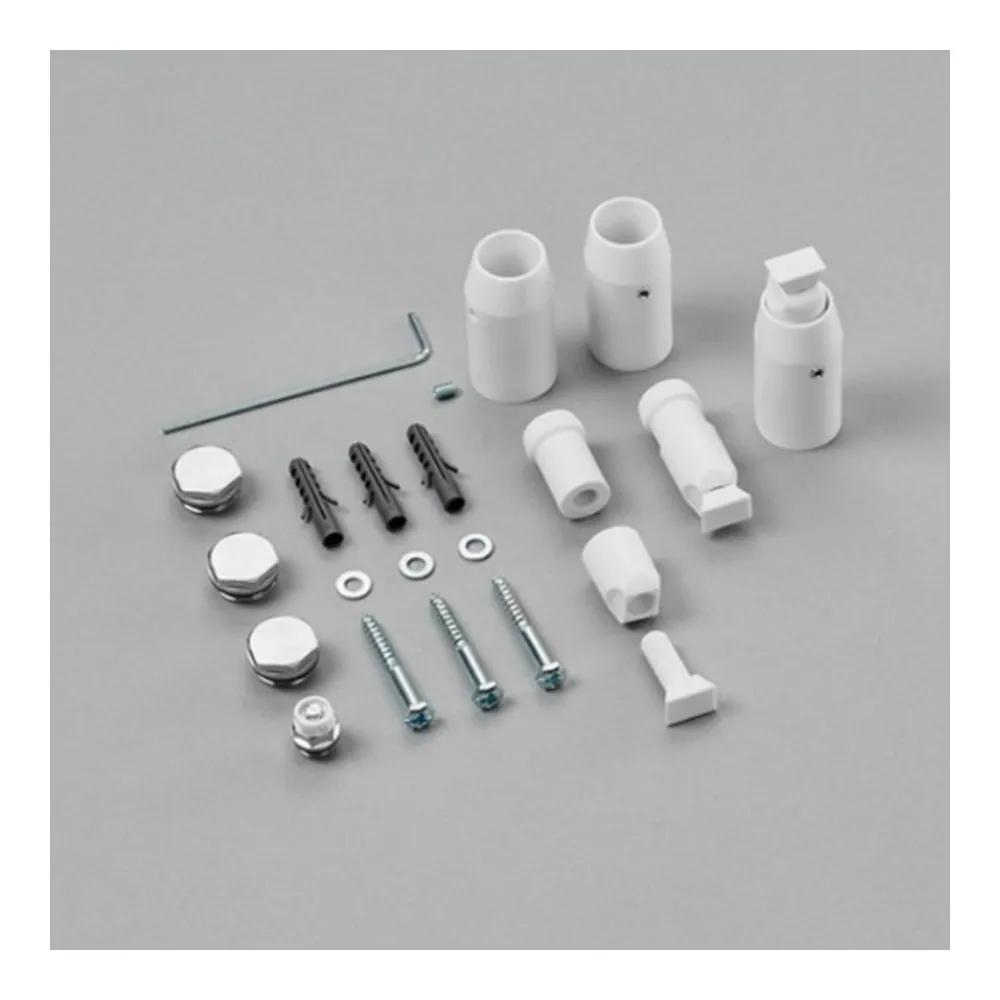 Zehnder Montageset für „Universal“ in weiß