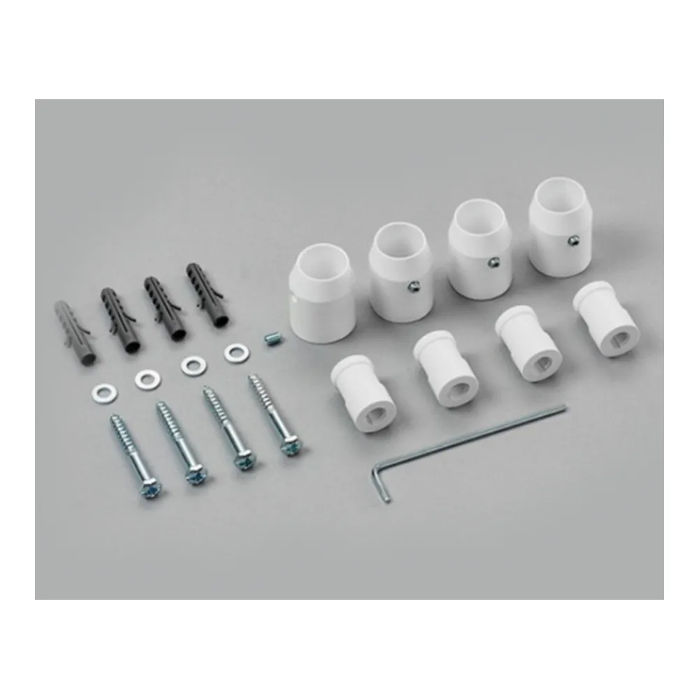 Montageset für Elektroheizkörper „Subway“ in weiß