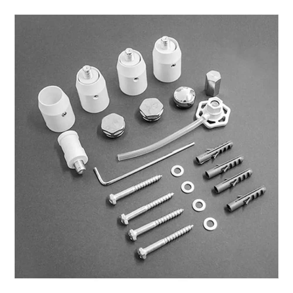 Zehnder Montageset für „Metropolitan“ in weiß