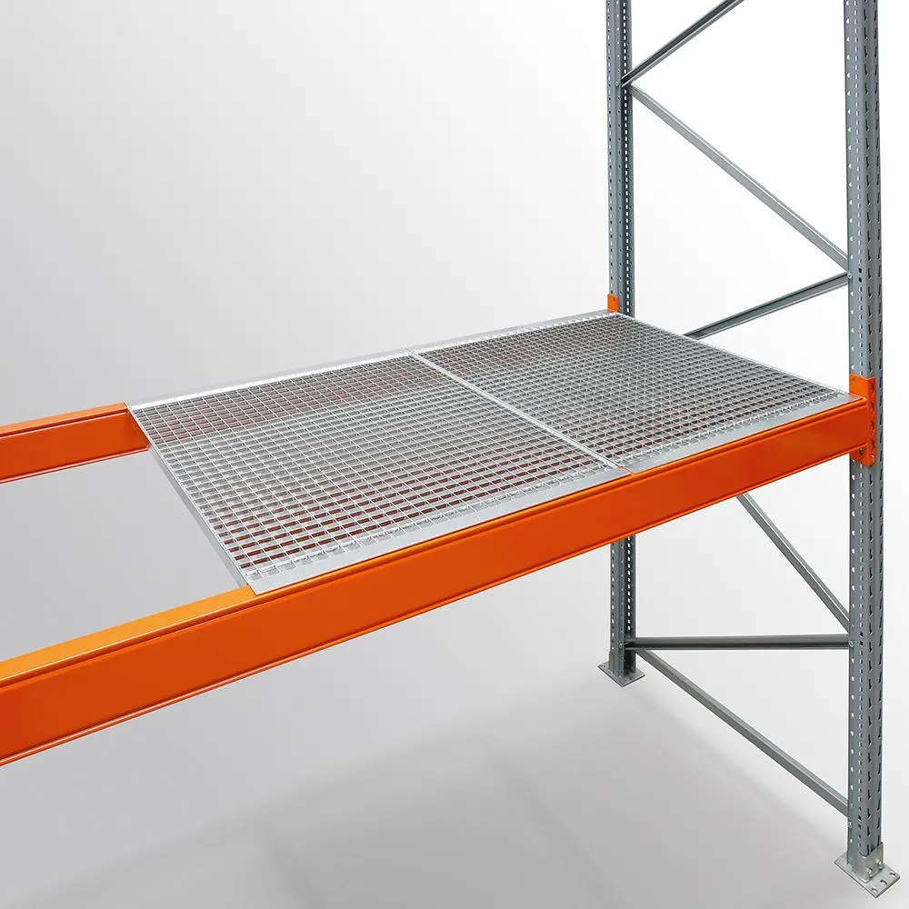 2x Gitterrostböden für Palettenregal TAURUS | BxT 190x110cm | Fachlast 1900kg