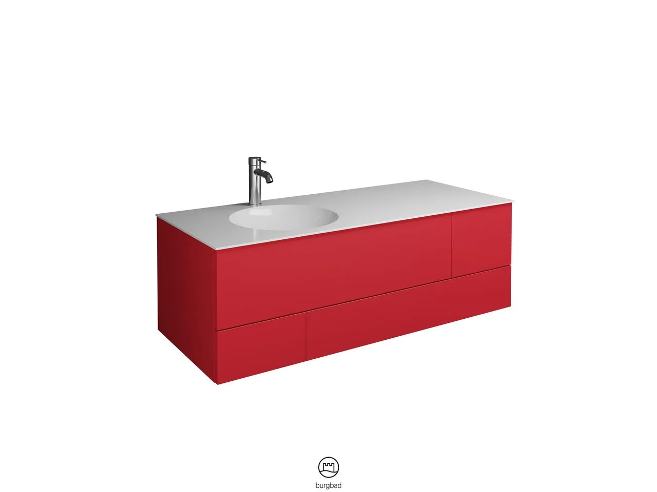 burgbad Badmöbelset „Coco“ in Sandstein Solid Matt