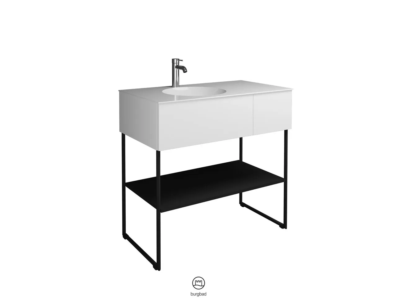 burgbad Badmöbelset „Coco“ in Eiche Dekor Merino