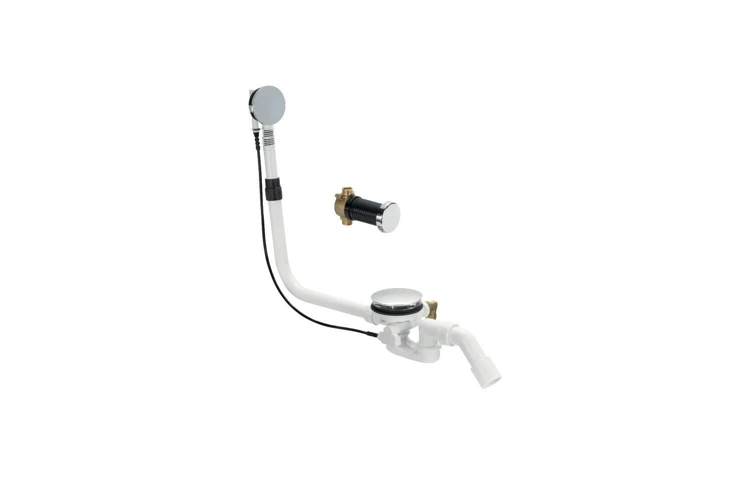 Bette Ab- und Überlaufgarnitur mit Quelleinlauf B551 Modell B551