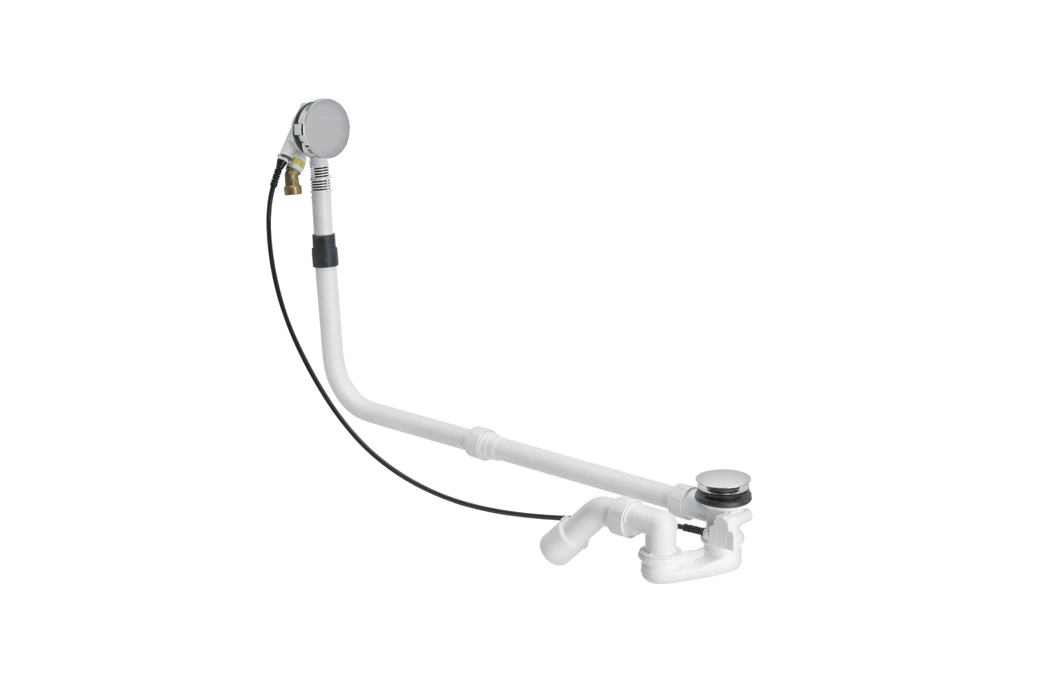 Bette Ab- und Überlaufgarnitur mit Zulauf B607 Modell B607 1070 mm in Chrom