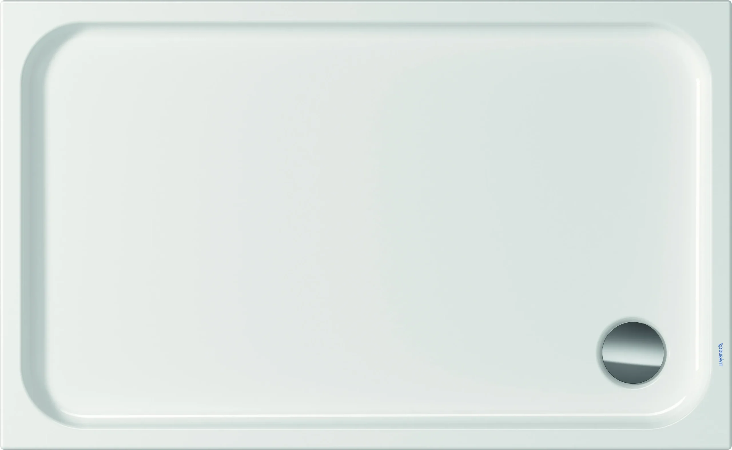 Duravit rechteck Duschwanne „D-Code“ 130 × 80 cm mit Antislip