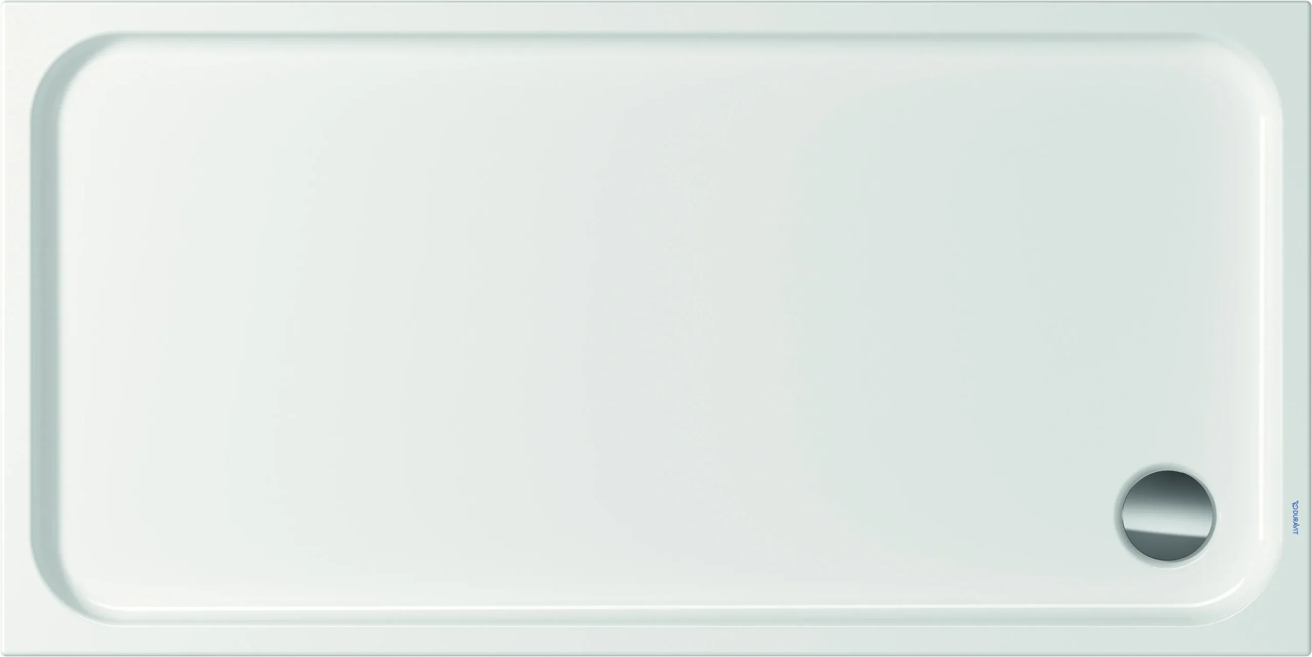 Duravit rechteck Duschwanne „D-Code“ 160 × 80 cm ohne Antislip