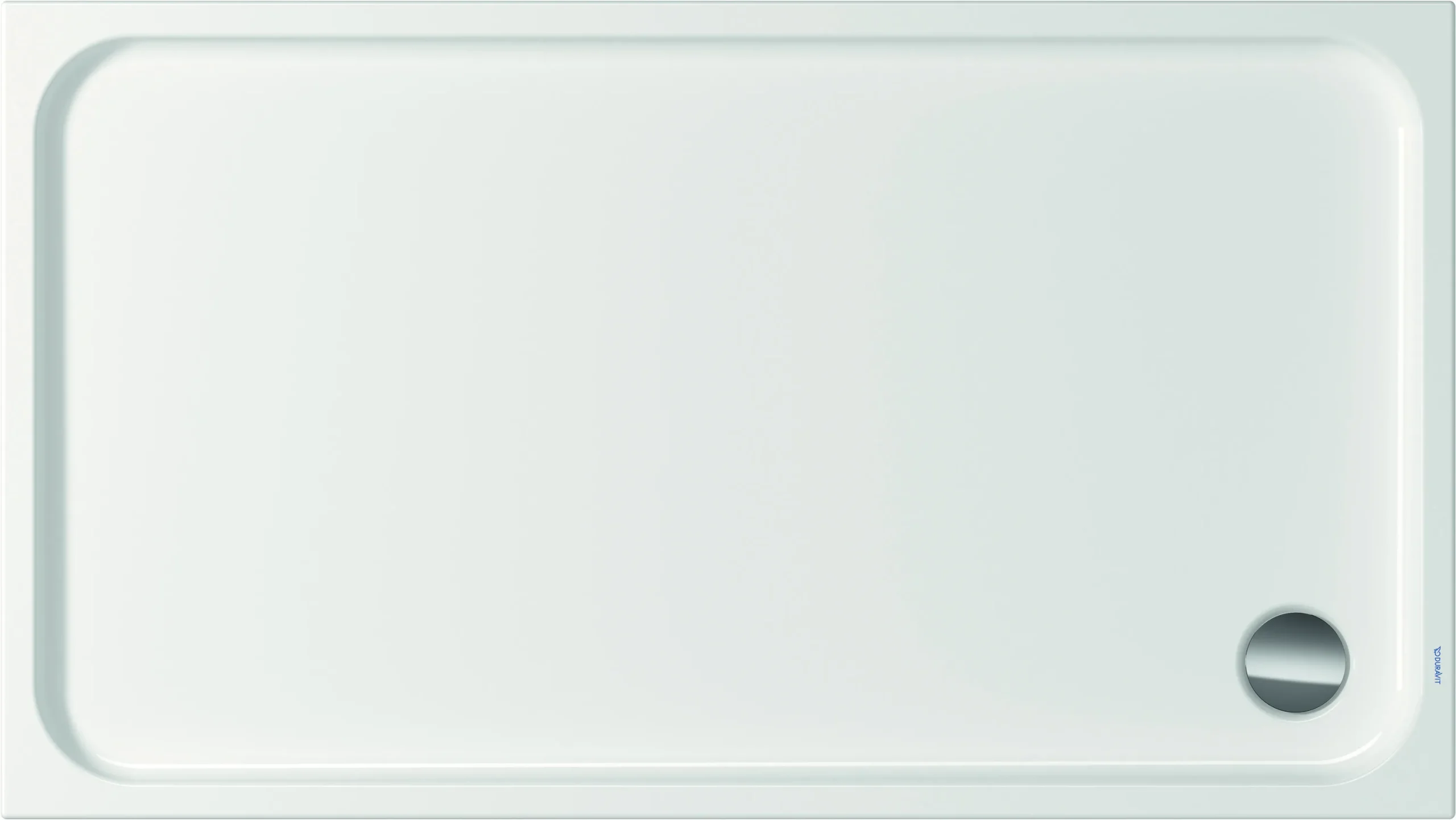 Duravit rechteck Duschwanne „D-Code“ 160 × 90 cm ohne Antislip