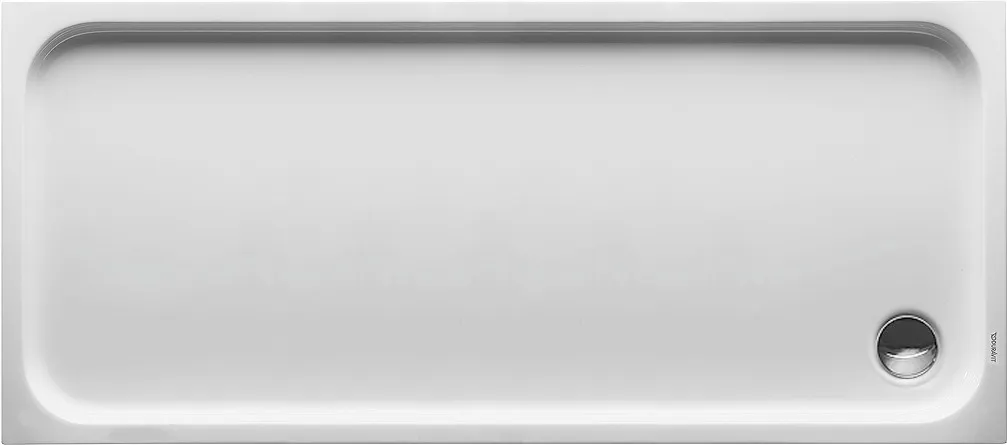 Duravit rechteck Duschwanne „D-Code“ 170 × 75 cm mit Antislip