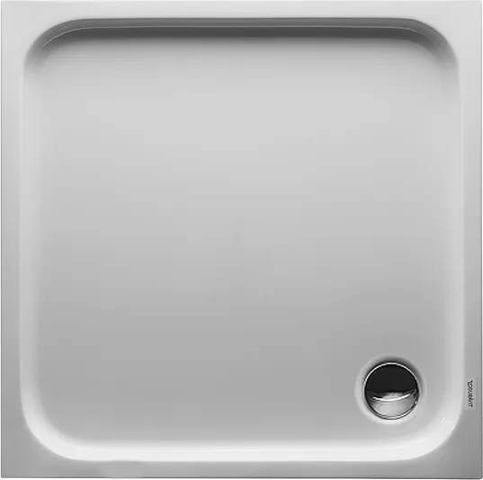 Duravit quadrat Duschwanne „D-Code“ 90 × 90 cm mit Antislip