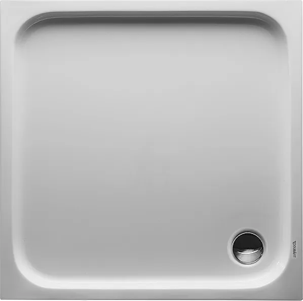 Duravit quadrat Duschwanne „D-Code“ 100 × 100 cm mit Antislip