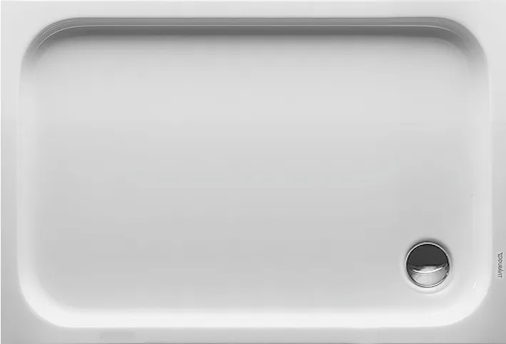 Duravit rechteck Duschwanne „D-Code“ 120 × 80 cm mit Antislip