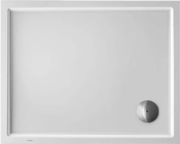 Duravit rechteck Duschwanne „Starck Slimline“ 100 × 80 cm mit Antislip