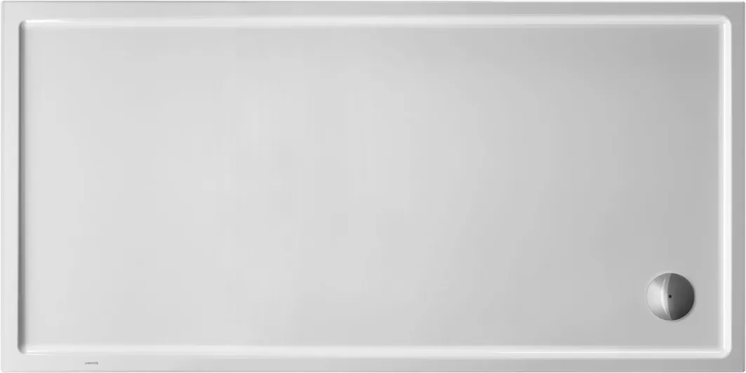 Duravit rechteck Duschwanne „Starck Slimline“ 180 × 90 cm mit Antislip