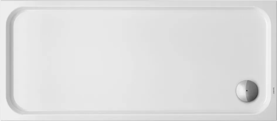 Duravit rechteck Duschwanne „D-Code“ 160 × 70 cm mit Antislip