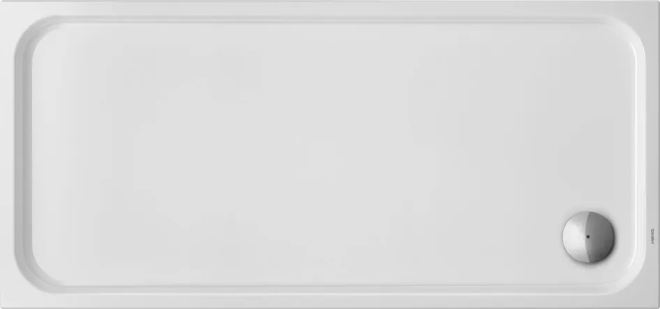 Duravit rechteck Duschwanne „D-Code“ 160 × 75 cm ohne Antislip