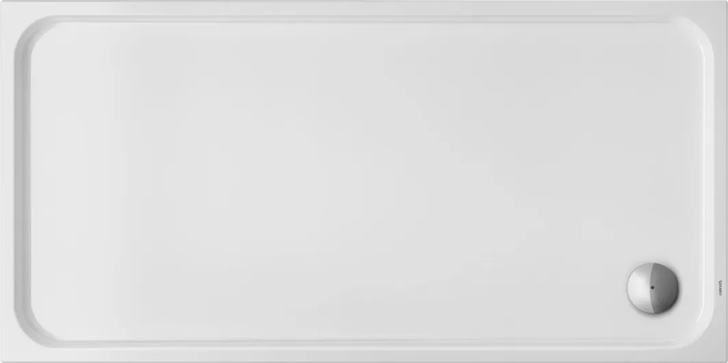 Duravit rechteck Duschwanne „D-Code“ 180 × 90 cm mit Antislip