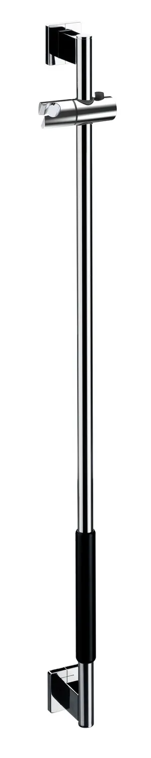 emco Dusch-Haltegriff „system 2“ mit rutschhemmender Ummantelung in chrom / schwarz