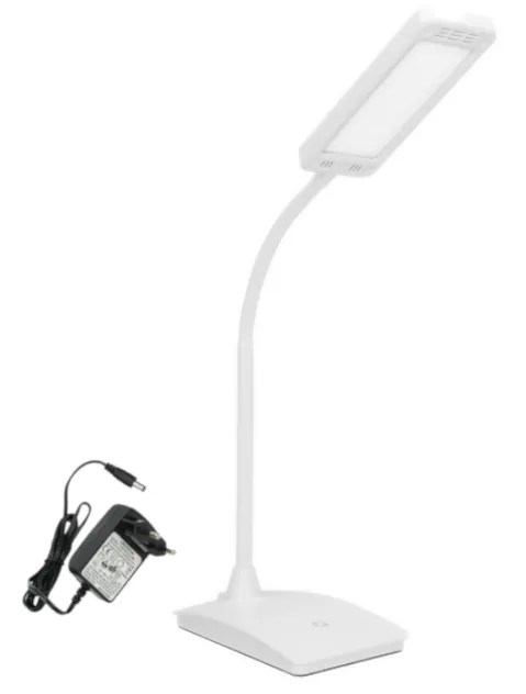 AMET LED DIM, Schreibtischlampe, 6W, 3000K, dimmbare Funktion, weiß