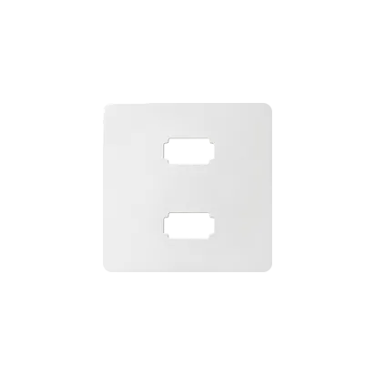 Abdeckung der 2x USB-Steckdose weiß Simon 82